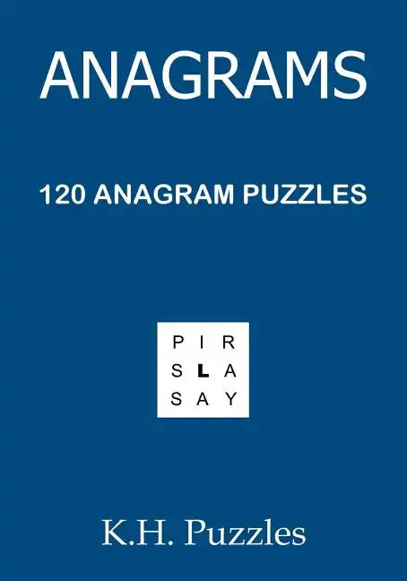 Anagrams: 120 Anagram Puzzles - Paperback