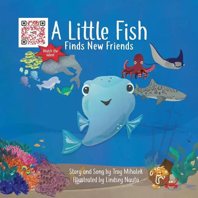A Little Fish Finds New Friends - Paperback
