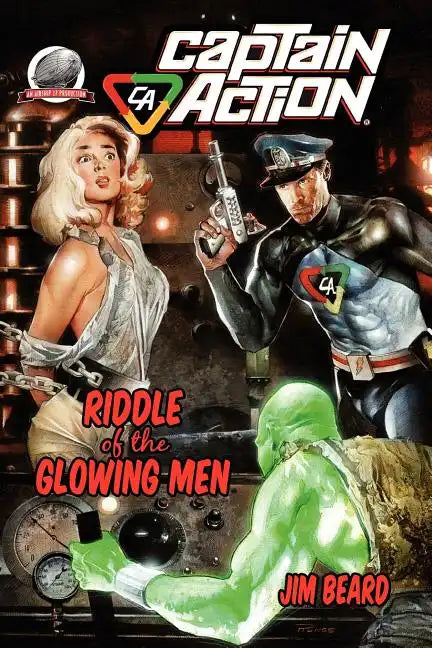 Captain Action-Riddle of the Glowing Men - Paperback