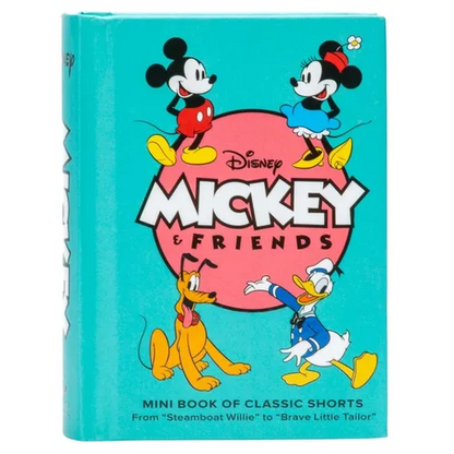 Disney: Mickey and Friends: Mini Book of Classic Shorts: From Steamboat Willie to Brave Little Tailor - Hardcover
