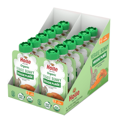 Holle Organic Veggie Bunny - Veggie Purée Pouches