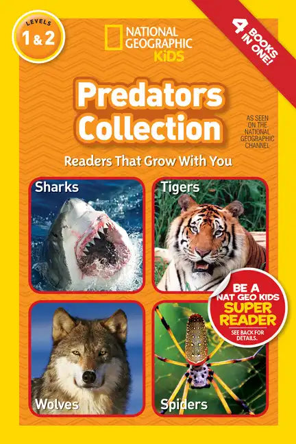 Predators Collection (National Geographic Kids Readers, Levels 1 & 2): Readers That Grow with You - Paperback