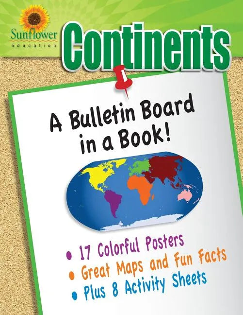 Continents: A Bulletin Board in a Book! - Paperback