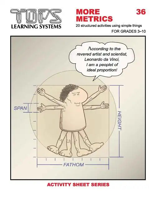 More Metrics 36: For Grades 3-10 - Paperback