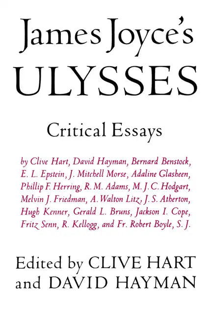 James Joyce's Ulysses: Critical Essays - Paperback