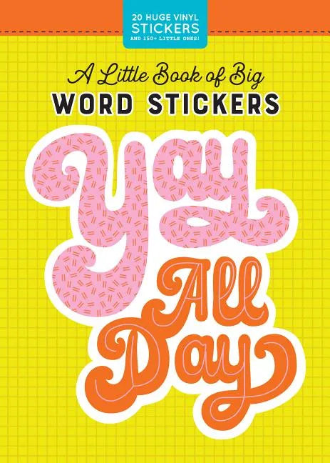 A Little Book of Big Word Stickers - Paperback