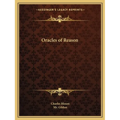 Oracles of Reason - Paperback