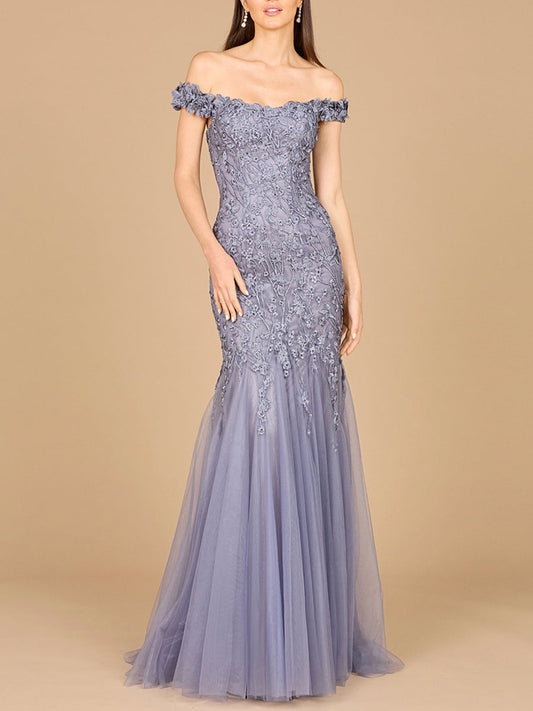 Off Shoulder Mermaid Gown