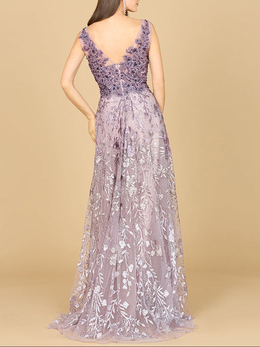 Ombre Lace Ballgown