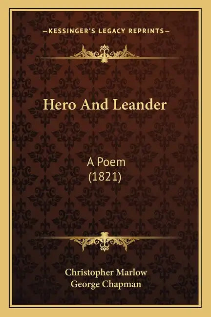Hero And Leander: A Poem (1821) - Paperback