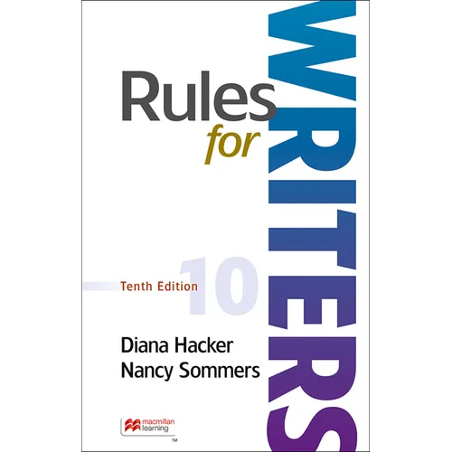 Rules for Writers - Spiral