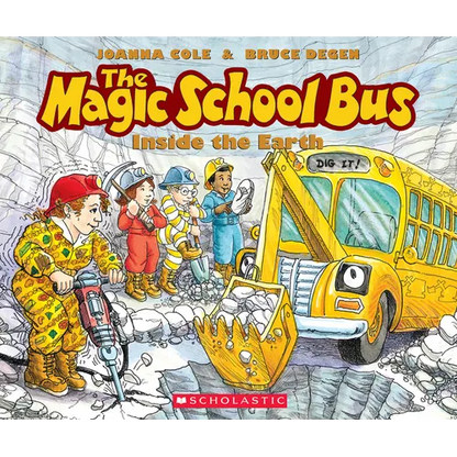 The Magic School Bus Inside the Earth - Paperback
