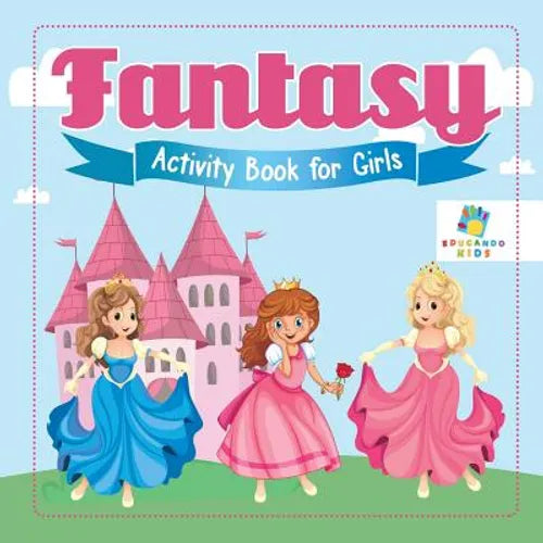 Fantasy Activity Book for Girls - Paperback