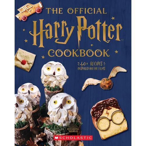 Official Harry Potter Cookbook (40+ Recipes Inspired by the Films) - Hardcover