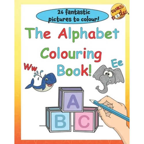 The Alphabet Colouring Book. - Paperback