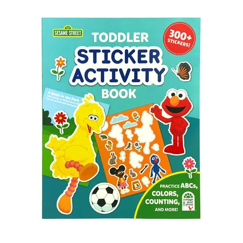 Sesame Street Toddler Sticker Activity Book - Paperback