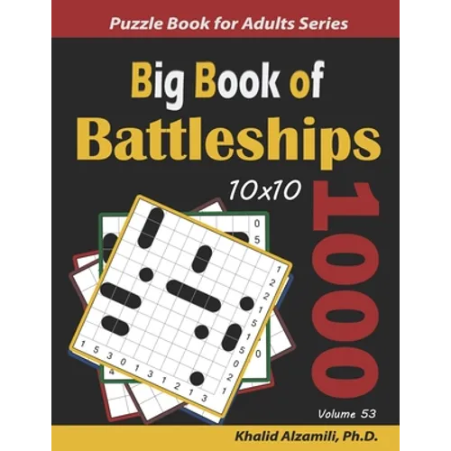 Big Book of Battleships: 1000 Puzzles (10x10) - Paperback