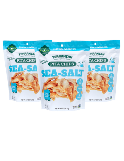 Pita Chips THREE PACK - Please select your flavors!
