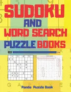 Sudoku And Word Search Puzzle Books: Adult Brain Games And Puzzles - Paperback