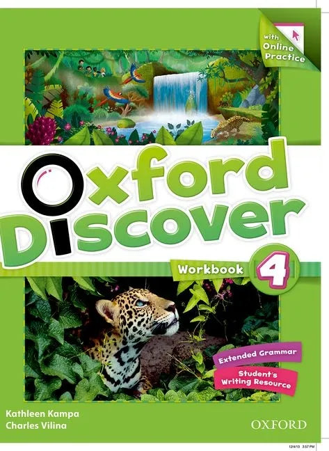 Oxford Discover 4 Workbook with Online Practice Pack - Paperback