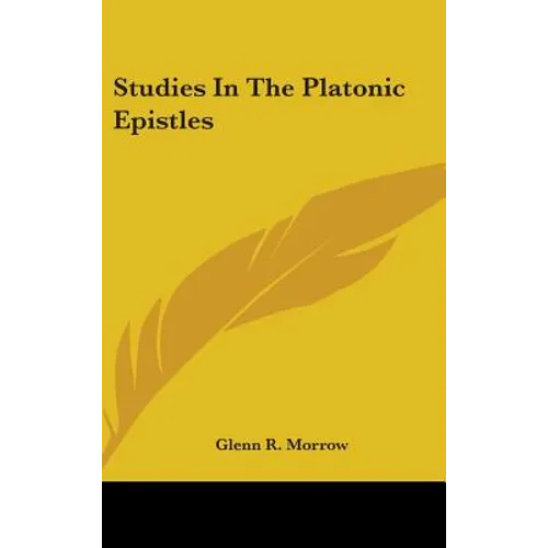 Studies In The Platonic Epistles - Hardcover