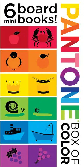 Pantone: Box of Color: 6 Mini Board Books! - Boxed Set
