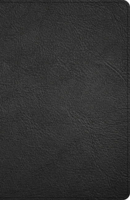 KJV Thinline Bible, Black Genuine Leather - Leather