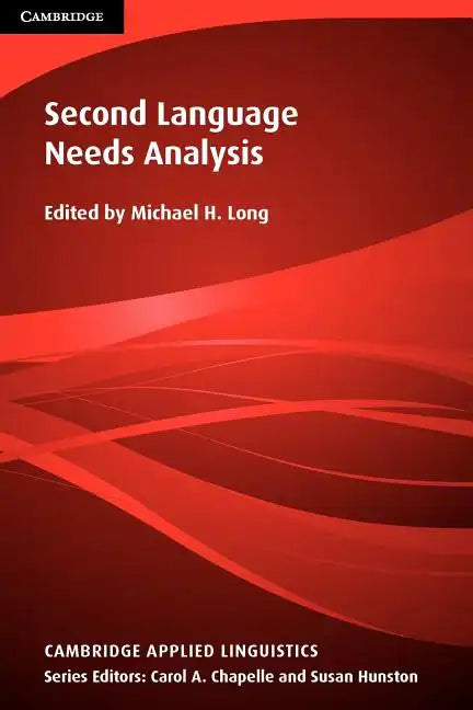 Second Language Needs Analysis - Paperback