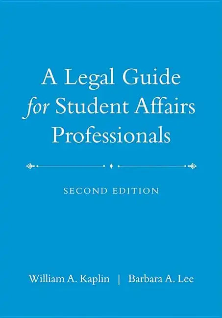 Legal Guide Student Affairs Pr - Hardcover