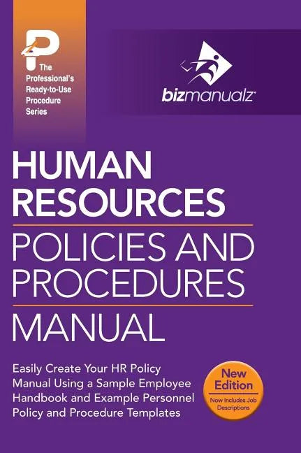 Human Resources Policies and Procedures Manual - Hardcover