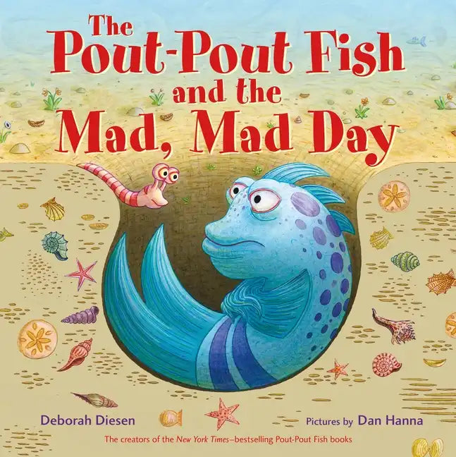 The Pout-Pout Fish and the Mad, Mad Day - Board Book