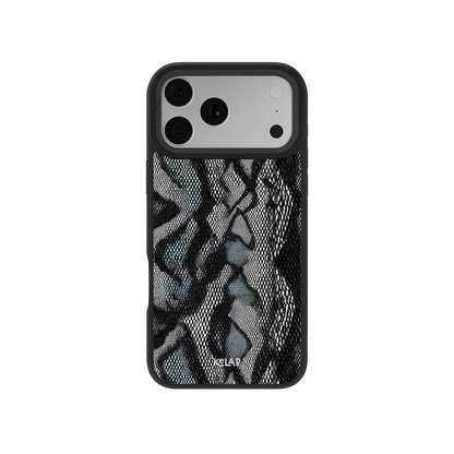 Viper Mesh | Teal Snakeskin iPhone Case