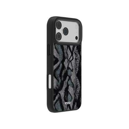 Viper Mesh | Teal Snakeskin iPhone Case