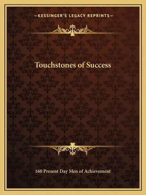 Touchstones of Success - Paperback