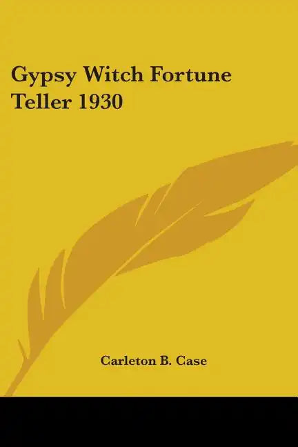 Gypsy Witch Fortune Teller 1930 - Paperback