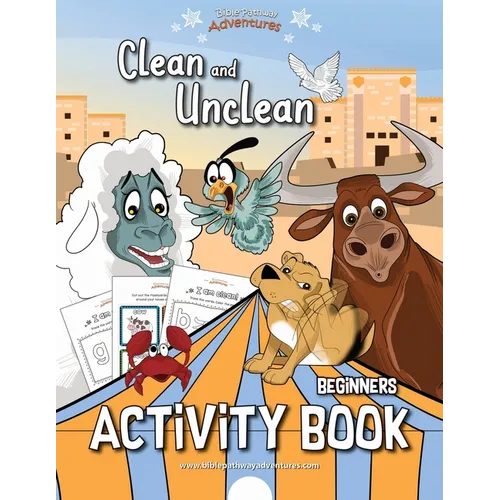 Clean and Unclean Activity Book - Paperback