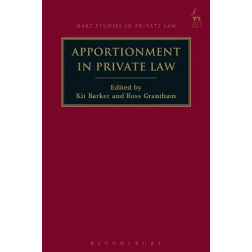 Apportionment in Private Law - Paperback