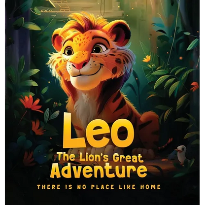 Leo The Lion's Great Adventure: There is no place like home - Hardcover