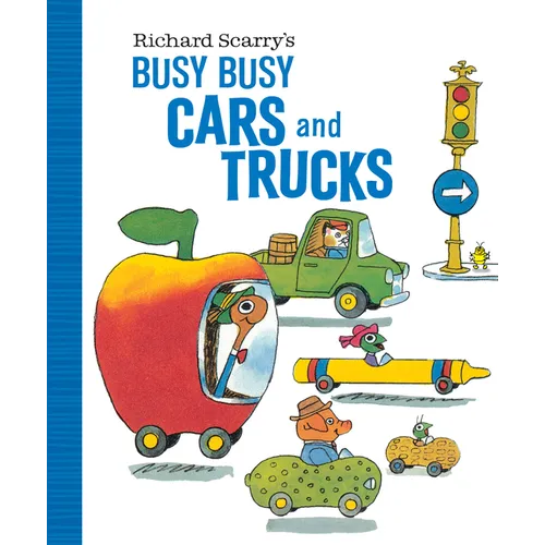 Richard Scarry's Busy Busy Cars and Trucks - Board Book