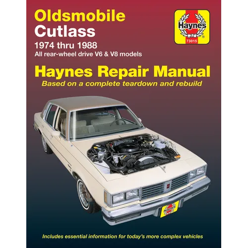 Oldsmobile Cutlass 1974-88 - Paperback