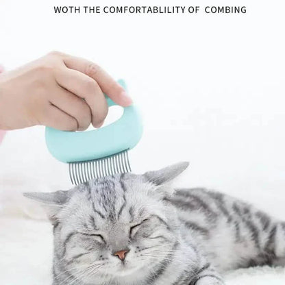 3-Pack: Pet Deshedding Brush Grooming and Shedding Matted Fur Remover Massage Dematting Tool