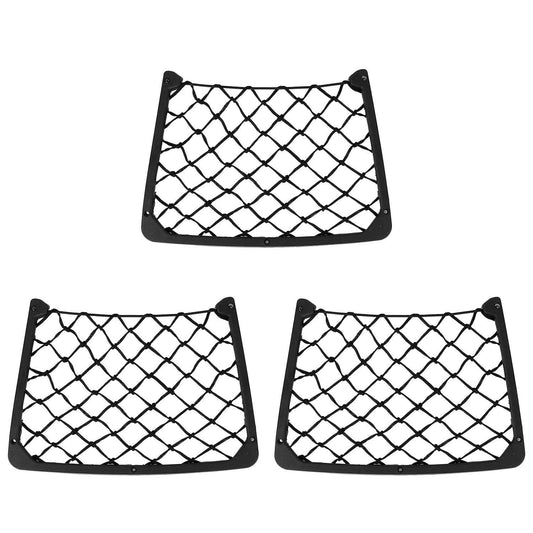 3-Pieces: Mesh Pocket Seat Side Organizer