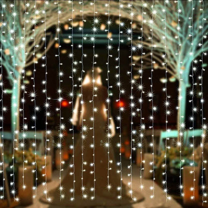 300 LED 3M Waterproof Starry Fairy String Lights with Wall Plug-in Controller