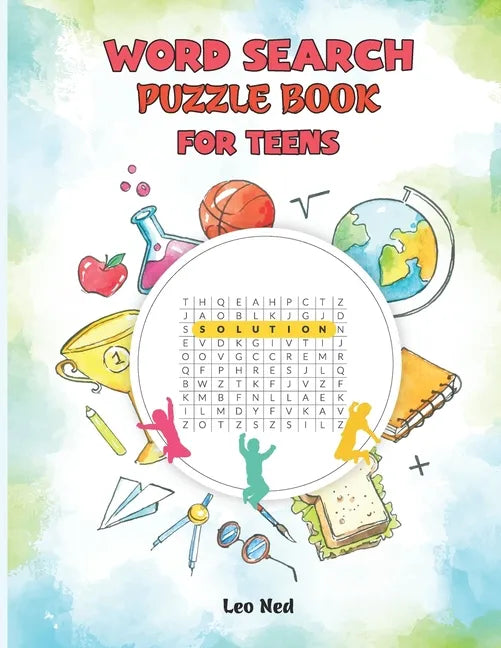 Word Search Puzzle Book for Teens: Brain Teasers for Adventures young adult Hidden word search for Teens - Paperback