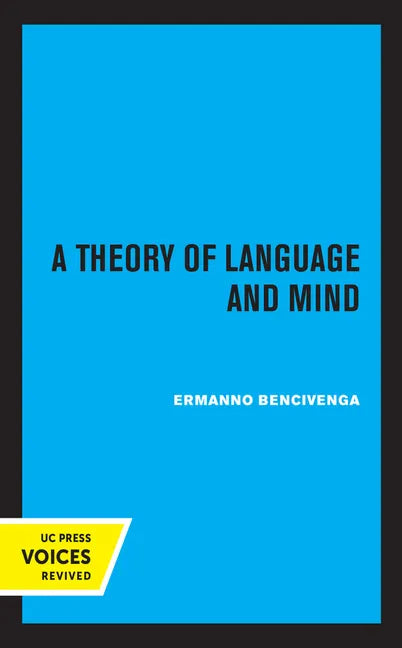 A Theory of Language and Mind - Hardcover