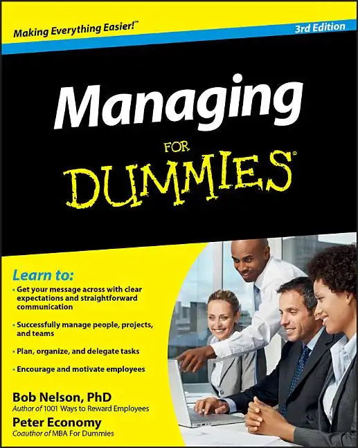 Managing for Dummies 3e - Paperback