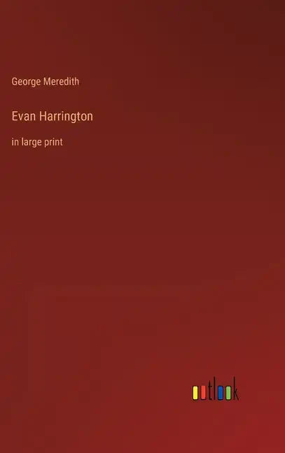 Evan Harrington: in large print - Hardcover