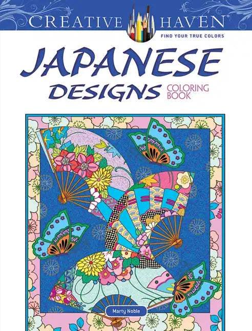 Creative Haven Japanese Designs Coloring Book - Paperback