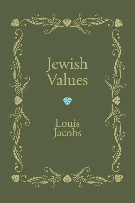 Jewish Values - Paperback