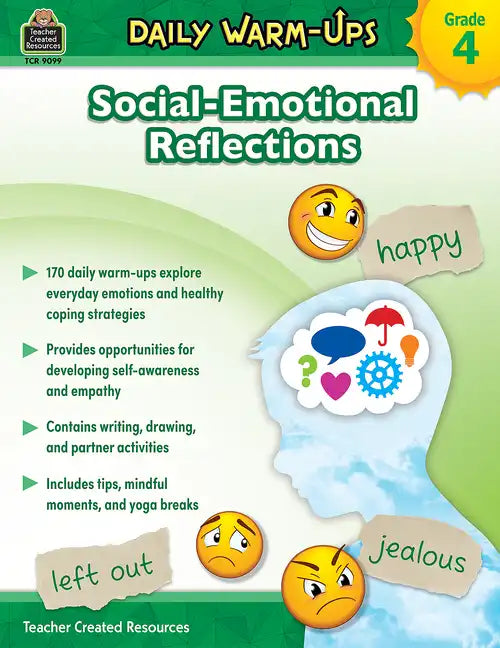 Daily Warm-Ups: Social-Emotional Reflections (Gr. 4) - Paperback